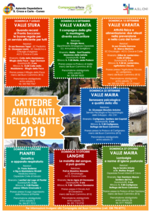 “Cattedre della salute”: fitto calendario tra settembre e ottobre