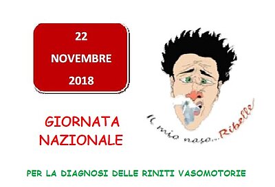 22 novembre 2018 Il mio naso ribelle....