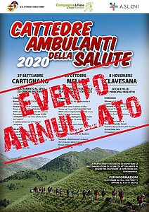 Covid 19, sospese le cattedre ambulanti della salute