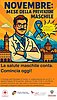 Locandina Novembre mese della prevenzione maschile