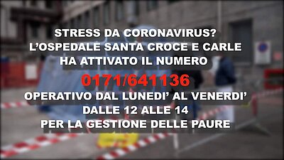 SITUAZIONE DI STRESS COLLETTIVO PER RISCHIO CONTAGIO DA COVID 19
