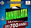 ANNULLATA PER MALTEMPO LA PARTITA DEI 700 ANNI