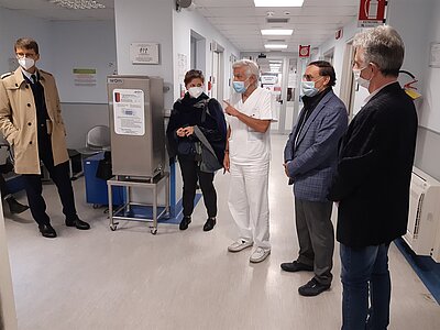 Aria più pura nell’Ematologia del S. Croce